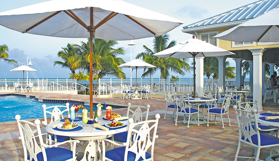 Dining at Guy’s Beachside Bar & Grill